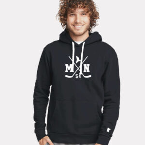 Hockey Hoodie Black - Wear Local Clothing