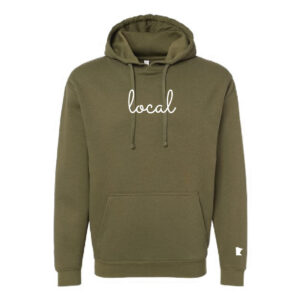 Local Olive Hoodie- Wear Local Clothing